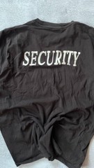 Security Mil-tec Black T Shirt L Size