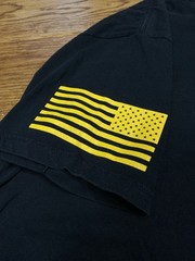 Grunt Style Men’s U.S. Army T-Shirt – Size XL – Black And Yellow