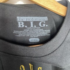 NEW Brooklyn Mint Biggie Smalls Notorious B.I.G. Black T-Shirt Size 2XL