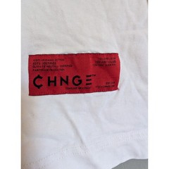 CHNGE Women Dont Owe You Sh*t Long Sleeve Shirt Organic Cotton Cream Mens Medium