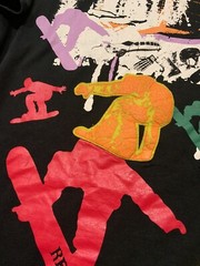 Vintage Y2K Request Snowboard Winter Freestyle Snow 3D Logo T-Shirt Sz. XL