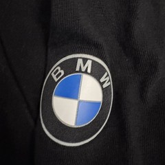 BMW M Series Motorsport Shirt Mens Medium Black Puma Short Sleeves