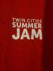 Rare Twin Cities Summer Jam Music Festival 2018 Red First Aid T Shirt Size 2xl