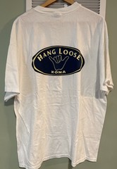 Vintage Hang Loose Kona Hawaii Surf Shirt Size 2XL 90s 00s