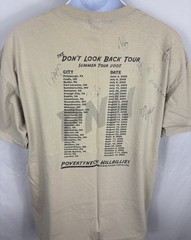 Povertyneck Hillbillies Signed Autograph Double-Sided Tour T-Shirt Size XL