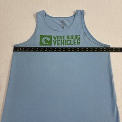 WRV Tank Top Shirt Logo Graphic Print Wave Riding Vehicles Surf Shop Virginia