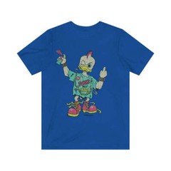 Punks Not Dead Duck 1992 Vintage Men’s T-Shirt