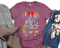 Disney Trip 2025 Shirt, Family Disneyland Tshirt, Mickey and Friends Tshirt
