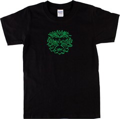 The Green Man T-Shirt – Woodland Folklore, Symbol, S-XXL