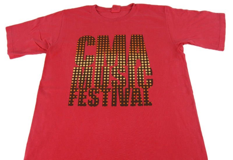 Mens Red CMA Music Festival 42nd Country Music Nashville 2013 T-Shirt S-XL