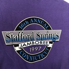 Stafford Springs CT Vintage 1997 Jamboree T Shirt Small Motor Speedway Beefy USA