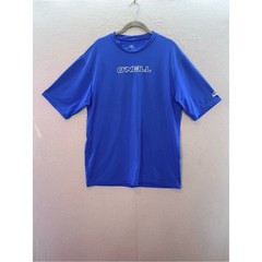 O’Neill Men basic skins short sleeve Rash guard Tee 50+ UPF top pacific blue XL