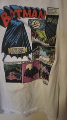 Batman Vtg Comic Book T Shirt Small S Sleeve on White Single stitch No Label 27