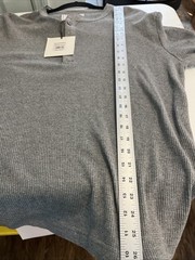 Free Planet Men Pull On Shirt Heather Gray Size M NWT