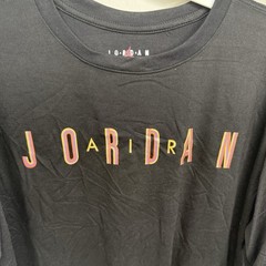 Jordan Graphic T-Shirt Black XXL Jumpman Logo Short Sleeve NWT