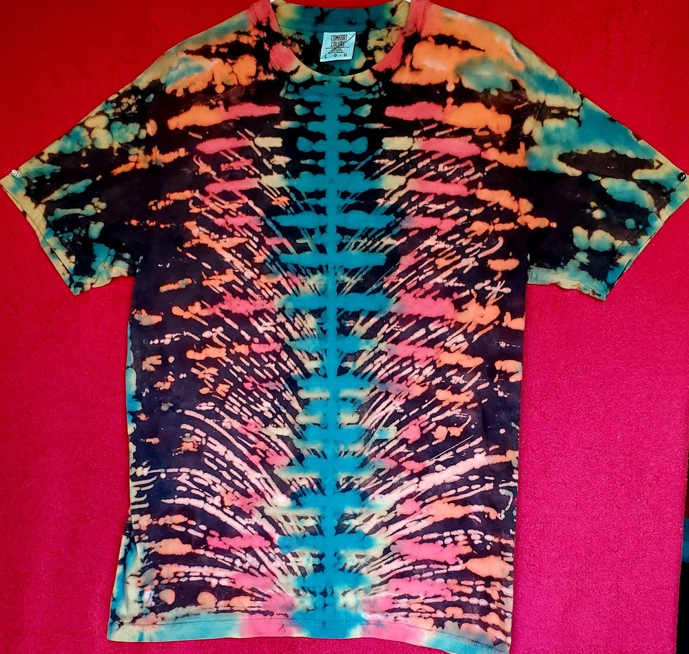 GILDAN SIZE LARGE 100% Cotton Tye Dyed Shirt Pre-washed WON’T FADE VERY SOFT