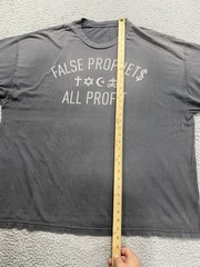 Ninth Circle Shirt Mens 3XL Gray False Prophets All Profit Graphic Streetwear