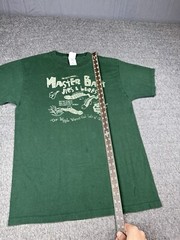 Master Bait And Tackle Shirt Mens L Green Funny Fishing Outdoor