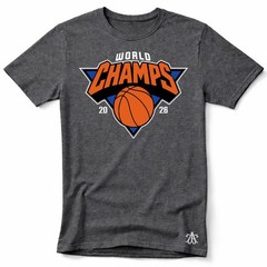 NYK 2026 Basketball CHAMPS Soft, Pre-Shrunk Ring Spun Cotton T-Shirt