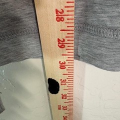 Public Rec Shirt Mens Large Gray Henley Long Sleeve Pima Cotton Tencel Stretch