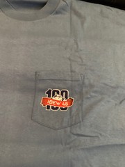 IBEW Local 48 Shirt Mens 4XL Blue Organizing Centennial Celebration