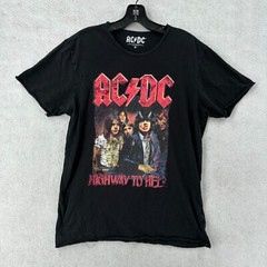 AC/DC Highway To Hell T-Shirt Men’s Size MEDIUM Official Metal