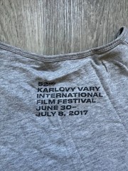 Rare Karlovy Vary Film Festival 2017 Tee Stanley Stella Gray Organic Cotton S