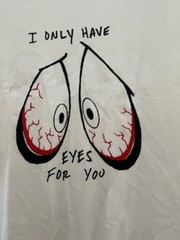 Cult BMX Shirt Mens XL White Only Have Eyes For You Bike Riding The End Is Near