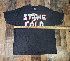 Vintage Stone Cold Steve Austin Bullet Proof WWE T Shirt Size XXL 2003 DEADSTOCK