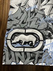 Ecko Unltd The Graffiti Tee White All Over Print Size Medium Excellent Condition