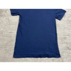 Volkswagen T-Shirt Mens Small Navy Blue DriverGear Graphic Logo Racing Stripes