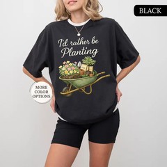 Comfort T-Shirt Plant Lover Garden Nature Soft Relaxed Fit