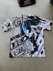M.A.D. Mask and Disguise Marvel Symbiote Spider-Man AOP Men’s Size XXL