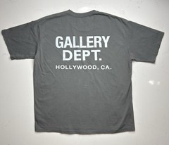 Gallery Dept. Men’s Black Logo Crew Neck Short Sleeve T-Shirt Size XL