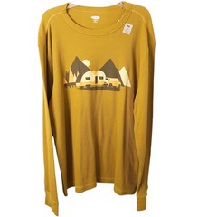 Old Navy NWT Men’s Soft-Washed Camping Long Sleeve Thermal Shirt Size XXL