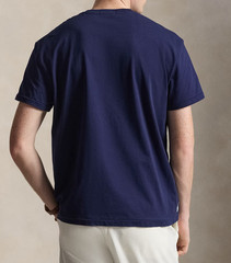 *NEW* Men Polo Ralph Lauren Classic Fit Logo Jersey T-Shirt NEWPORT NAVY 👍