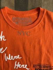 TRAVIS SCOTT ASTROWORLD NEW YORK KNICKS MSG EXCLUSIVE Medium Rap Music NBA Rare