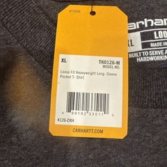Carhartt Men K126 Loose Fit Heavyweight Long Sleeve TShirt – CHOOSE SIZE/COLOR