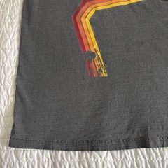 Demented Cycles Chopper T-Shirt Gray District Threads Size Large