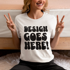 Custom Personalized Shirt w/ Image Design Logo Text Cotton Tee T-Shirt DTG Print