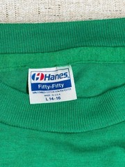 KIDS Vintage Hanes Fifty-Fifty Peter Pan Tootles Graphic T-Shirt