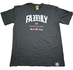 Muerte Hustle Daily Short Sleeve Graphic TeeShirt 3XL Black Family Is Everything