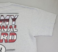 Army National Guard Shirt Mens XL Gray Graphic Military Recruiting Tee