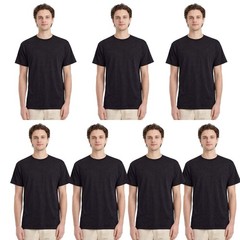 7 Pack Of Hanes 5280 Adult Essential Short Sleeve T Shirt Stylish T-Shirt