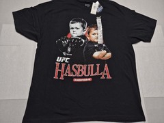 NEW UFC Hasbulla Magomedov Shirt Men’s Black XL T-Shirt Short Sleeve NWT
