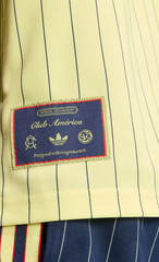 NEW MENS ADIDAS ORIGINALS TREFOIL CLUB AMERICA JERSEY SHIRT ~SIZE LARGE #KC4412