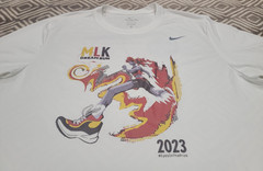 2023 Nike MLK Dream Run Martin Luther King Dri-Fit T-Shirt Men XXL White