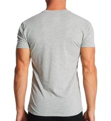 Polo Ralph Lauren Mens V-Neck T-Shirt 3-Pack Heather Slim Fit Stretch Tee