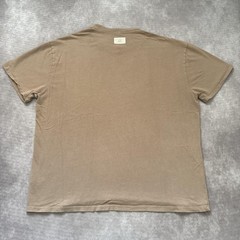 FOG Fear of God Essentials Shirt Mens Medium Taupe Brown Crewneck 100% Cotton