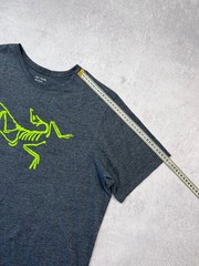 Arc’teryx Gray Graphic Logo T Shirt Men’s Size XL Outdoor Hiking Tee